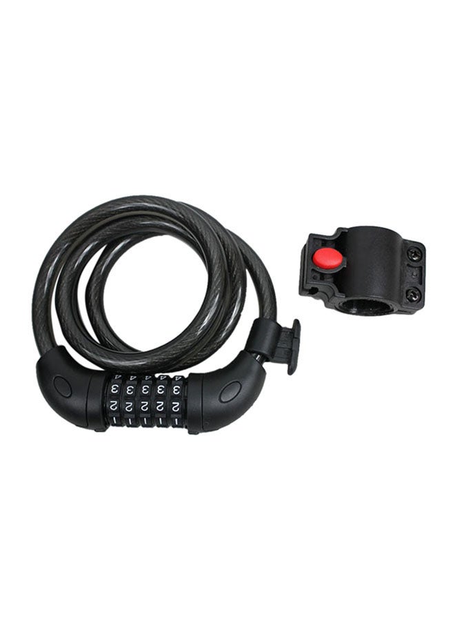 5 Digit Bicycle Security Code Lock Cable Normal - Image 1