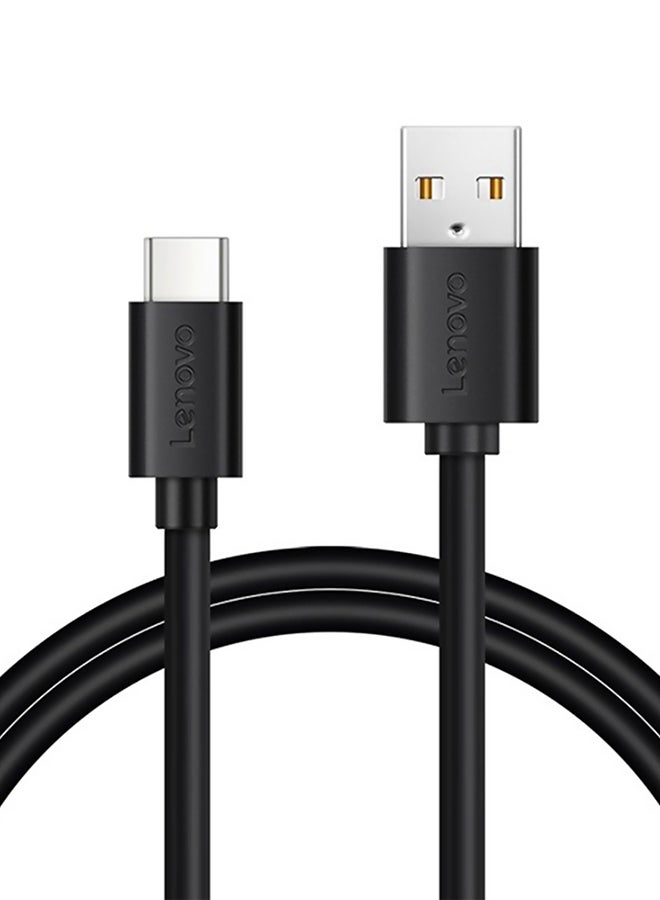 Lenovo Type-C USB Data Cable Black - Image 1