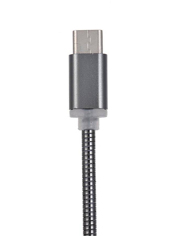 كابل USB نوع C سريع الشحن أسود - Image 2