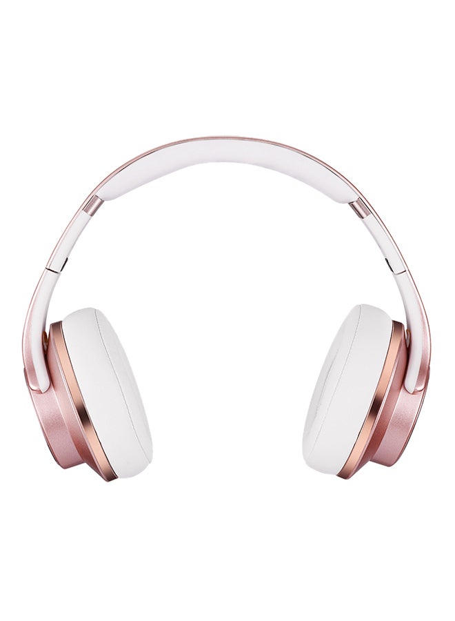 SODO Wireless 2-In-1 Over Ear Headphone With Speakers Rose Gold - Image 1
