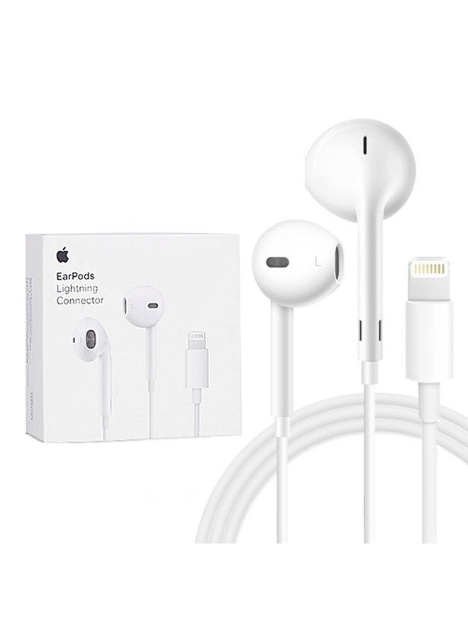 Generic - In-Ear 3.5mm Earphones With Lightning Connector White - Image 1