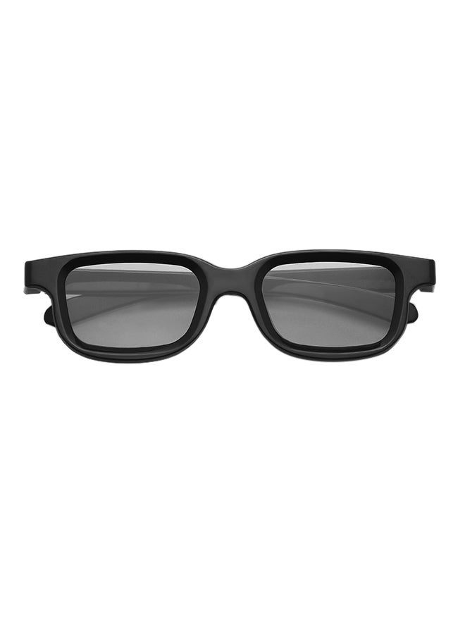 Generic Polarized Passive ABS 3D Glasses Black 