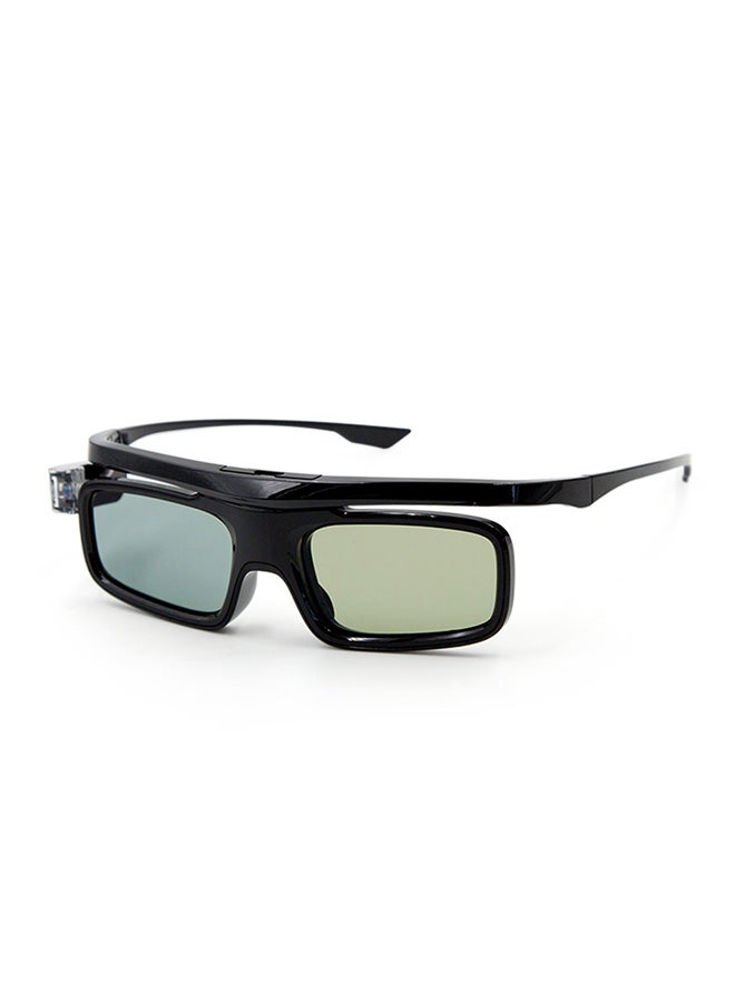 Generic Active Shutter 3D Glasses Black  - Image 2