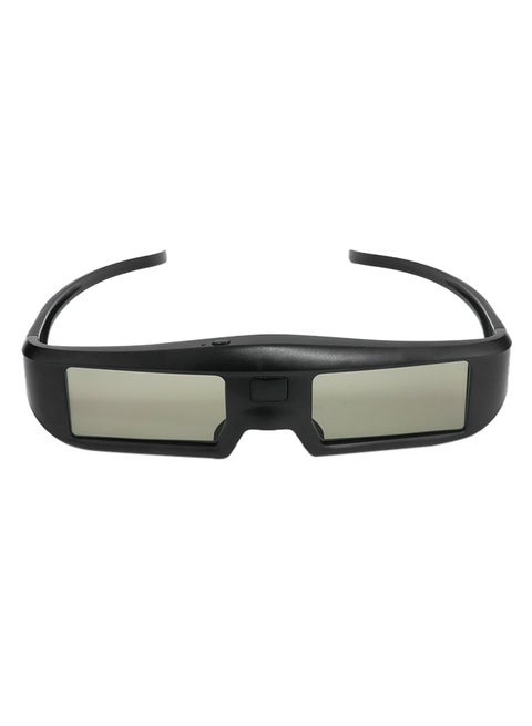 3D Active Shutter Virtual Reality Glasses Black