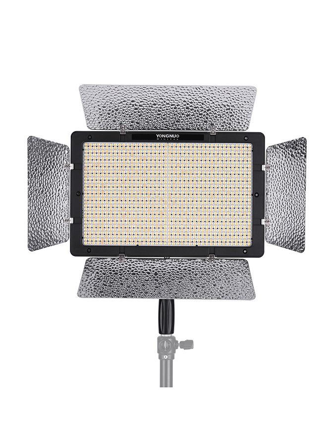 YONGNUO 368 Piece LED Continuous Light Panel With Camera Mount and Filters Black  - Image 1