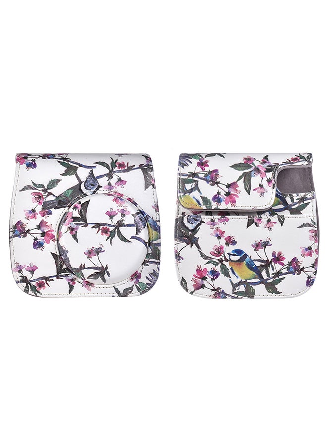 PU Protective Instant Camera Case Bag Pouch Protector with Strap for Fujifilm Instax Mini 8+/8s/8/9 Multicolor  - Image 2