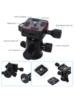 Zomei 360 Degree Ball Head Alluminum Alloy Tripod Black  - Image 3