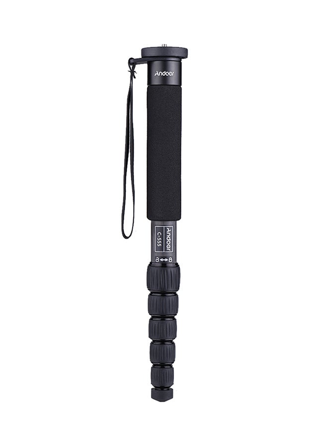 ANDOER - 6-Section Camera Monopod For DSLR And Camcorders Black - Image 1