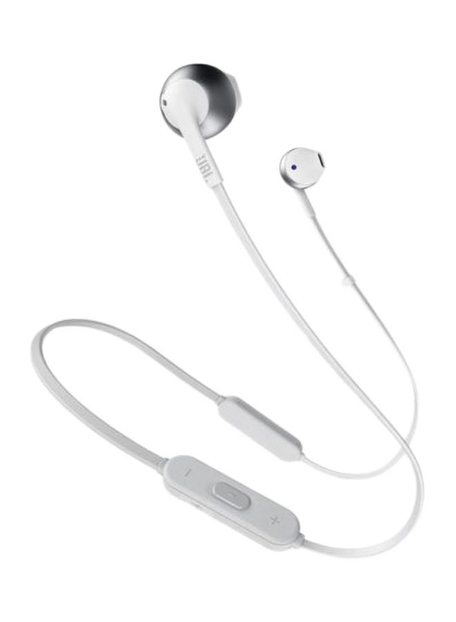 JBL Tune205BT Bluetooth In-Ear Earphones White/Silver - Image 1