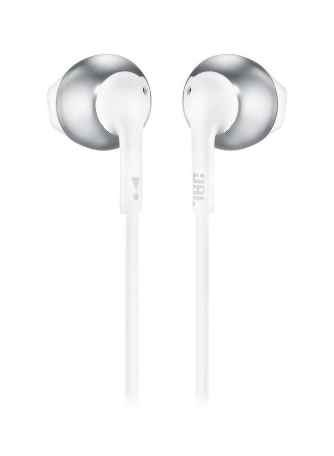 JBL Tune205BT Bluetooth In-Ear Earphones White/Silver - Image 3