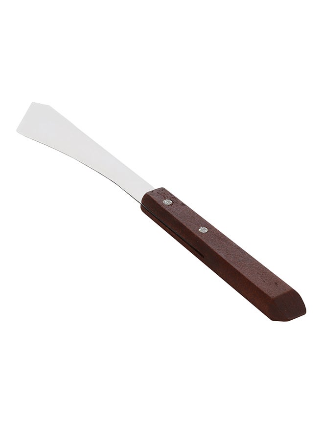 SBC - Steel Painting Knives with Wooden Handle, 18 cm Silver/Brown - Image 1