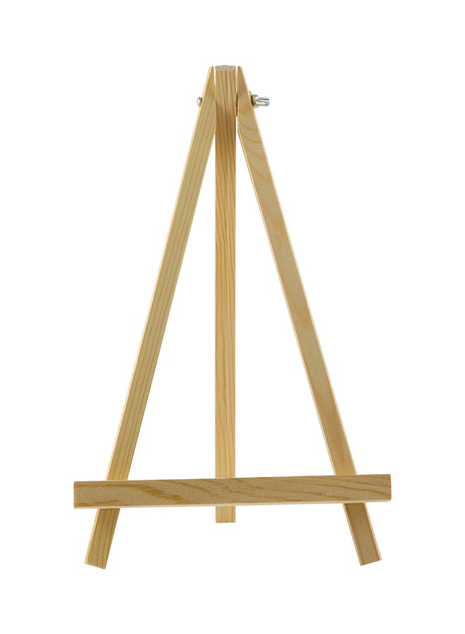 اس بي سي قماش كانفاس للرسم باللون الأبيض مع حامل لوحات مقاس 20×25 سم أبيض/بيج - Image 4