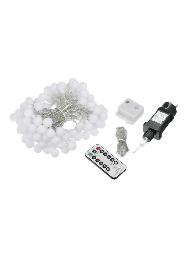 Tomshine LED Globe String Light With Remote Control Warm White 13meter  - Image 1
