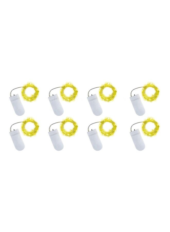 Tomshine 8-Piece LED String Light Set Warm White 2meter  - Image 1