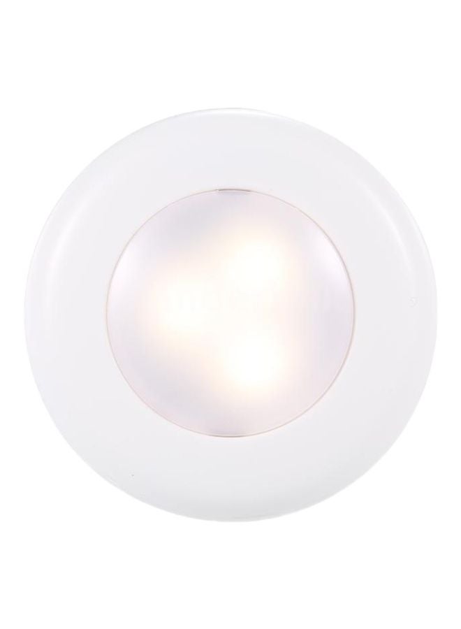 3 قطع من مصابيح النموذج اللوني RGB بإضاءة LED مع جهاز تحكم عن بُعد أبيض 60x18مم - Image 1