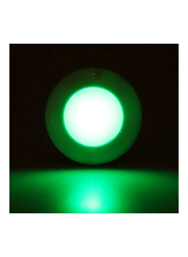 3 قطع من مصابيح النموذج اللوني RGB بإضاءة LED مع جهاز تحكم عن بُعد أبيض 60x18مم - Image 2