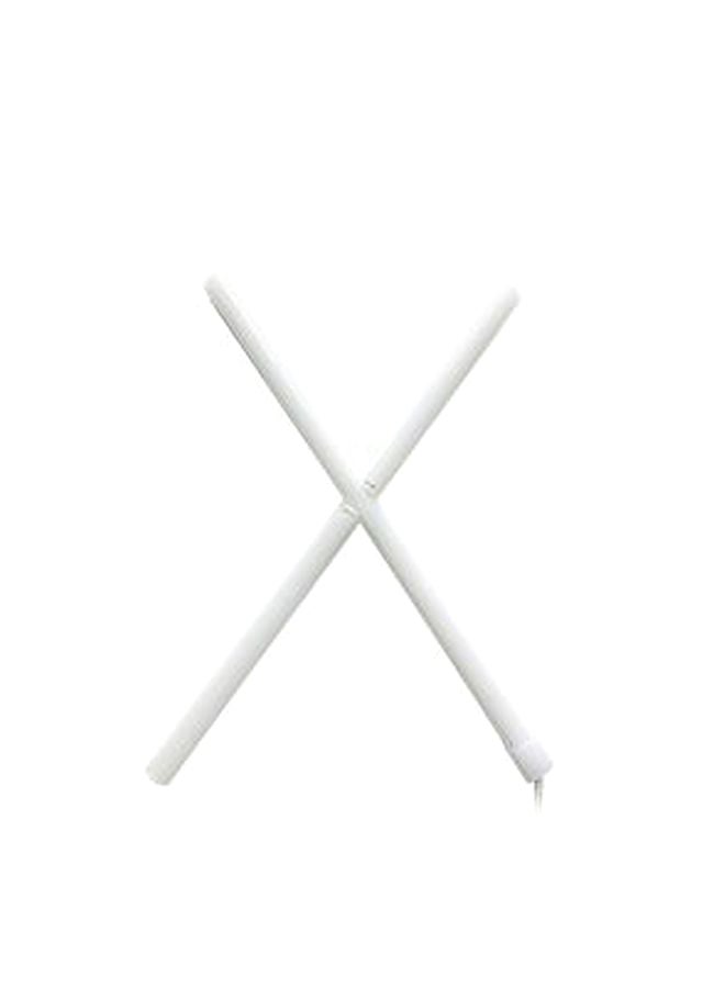 ماركة غير محددة مصباح LED زخرفي على شكل حرف X أبيض دافئ  - Image 1