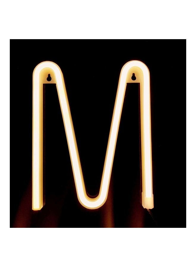 M-Shaped Decorative LED Lamp Warm White - Image 2