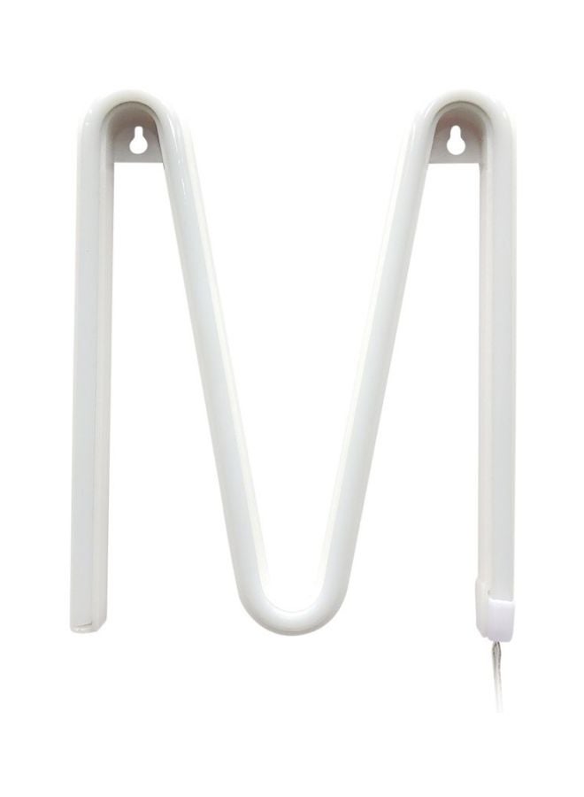 M-Shaped Decorative LED Lamp Warm White - Image 1