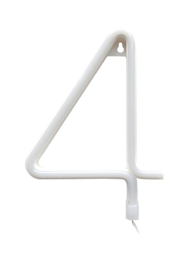 4-Shaped Decorative LED Lamp Warm White - Image 1