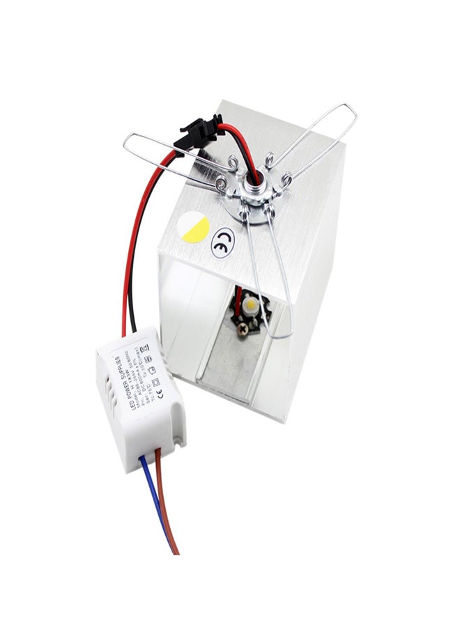 LED Square Wall Lamp Warm White 75x60x60cm