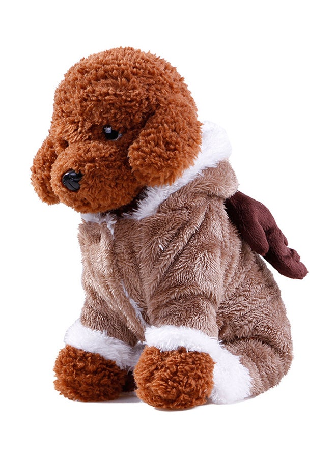 Soft Elk Hoodie For Dogs Brown - Image 5