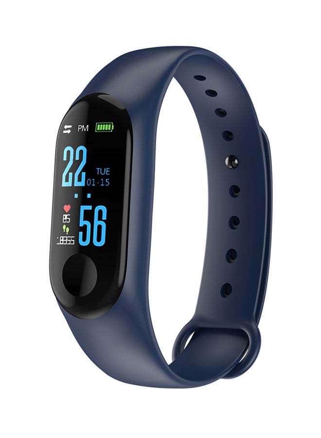 Fitness Tracker Heart Rate/Blood Pressure Monitoring Pedometer IP67 Waterproof Smart Wristband for iOS Android Smartphones Blue