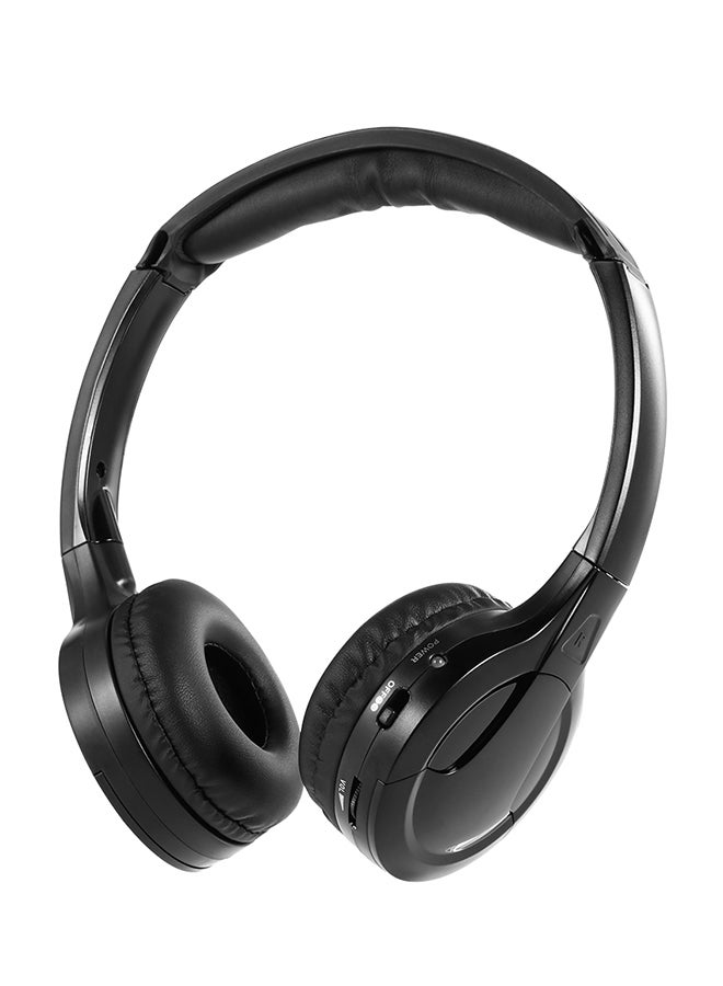 Generic - Ir Infrared Wireless Car Headphones Stereo Headset Wired Earphone Dual Channel For In-Car Dvd Player - Image 1