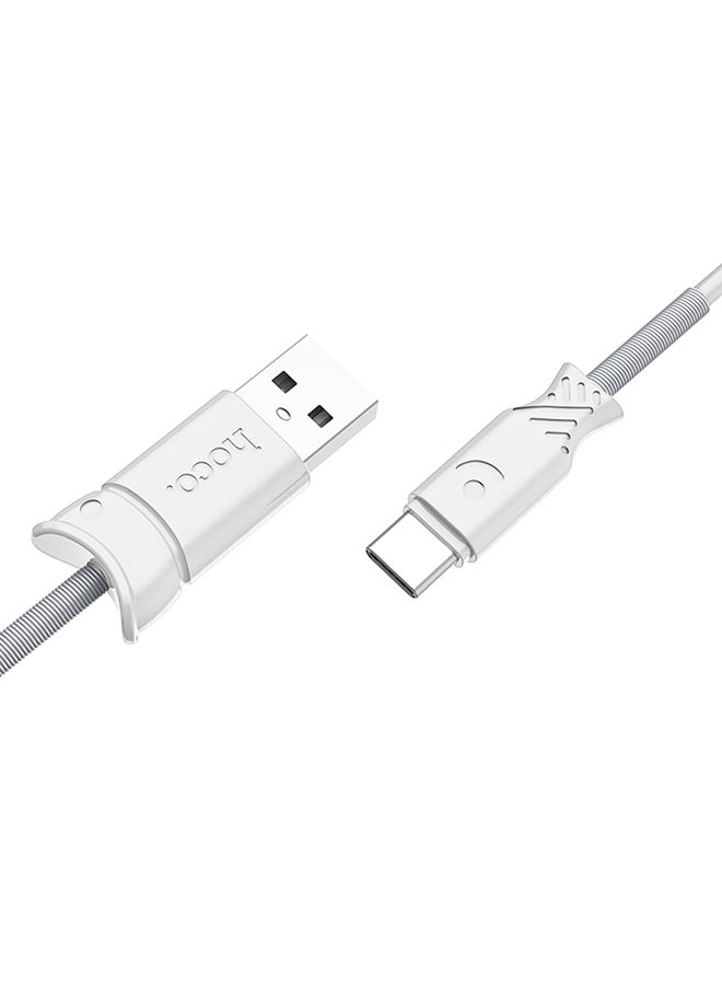 hoco. X24 Type-C Charging Cable for Huawei Sumsung Xiaomi 5V2.4A Data Transfer Fast Charge Cable Charging Cord - Image 2