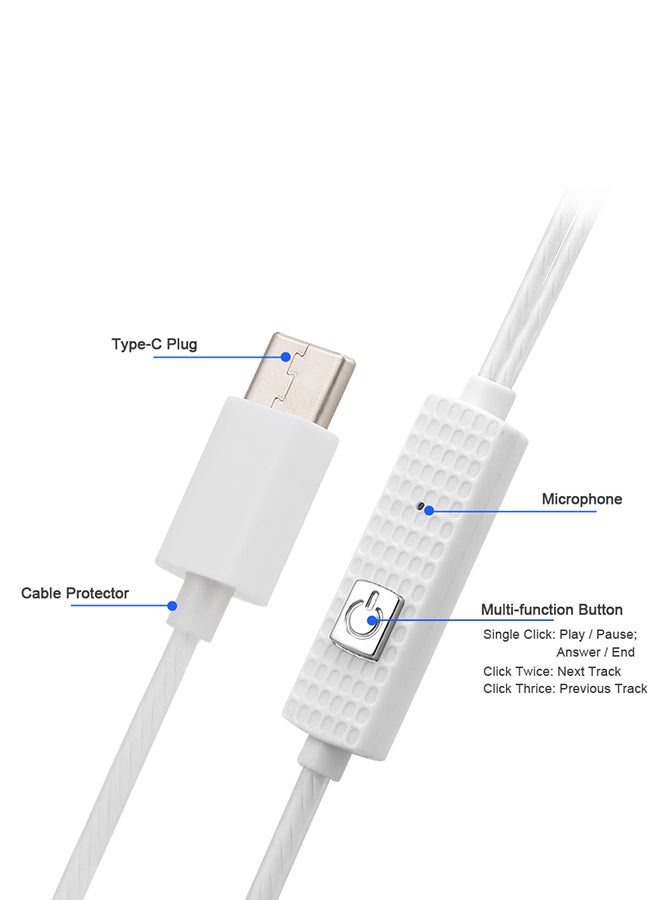 Generic - USB Type-C Wired In Ear Earphones - Image 1