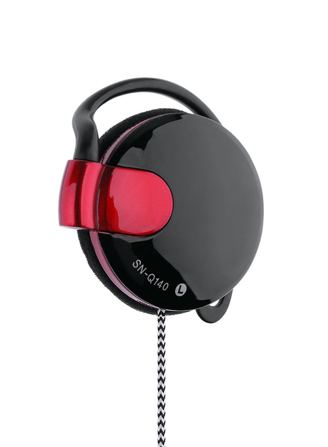 3.5mm Wired Gaming Headset On-Ear Sports Headphones Ear-hook Music Earphones w/ Microphone In-line Control for Smartphones Tablet Laptop Desktop PC - Image 3