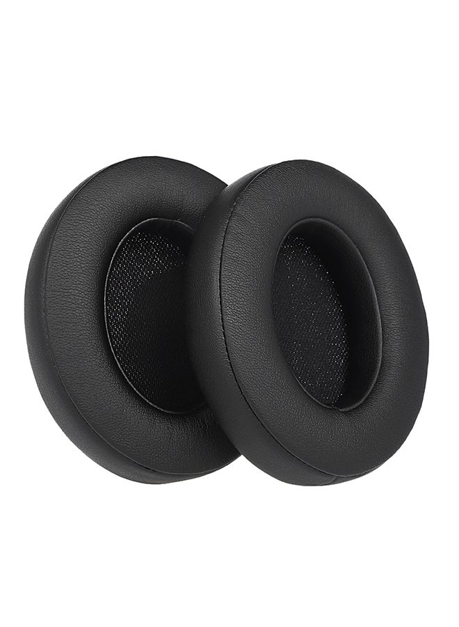 2 Piece Replacement Earpads Ear Pad Cushion For Beats Studio On Ear Wired / Wireless Headphones Black - Image 2