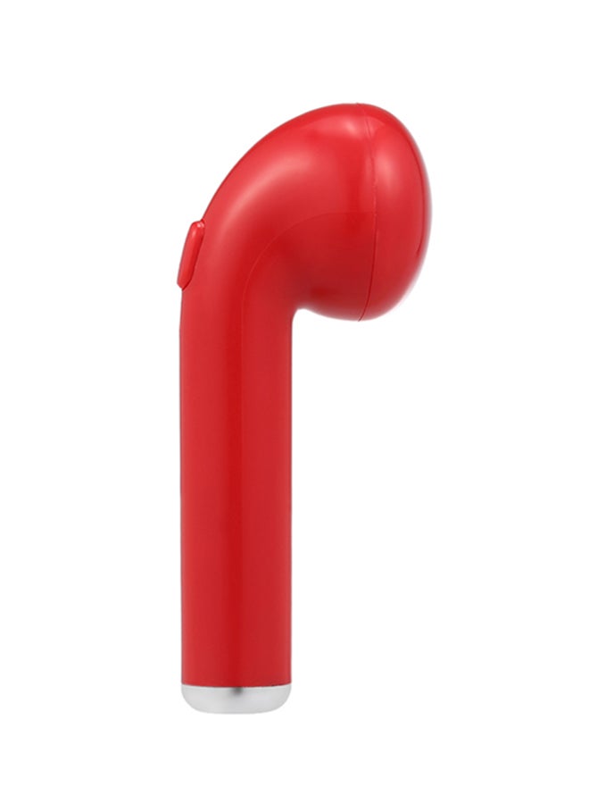 Generic - I7S Wireless In-Ear Handsfree Earphones Red/Silver - Image 1
