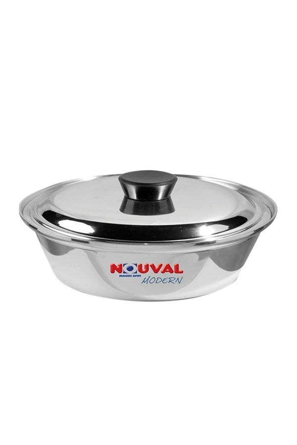 Shawerma Aluminum Pot With Lid Silver 18cm - v1549971400/N20450829A_1