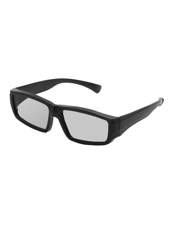 Generic Polarized Passive 3D Stereo Glasses For 3D Cinemas Black 
