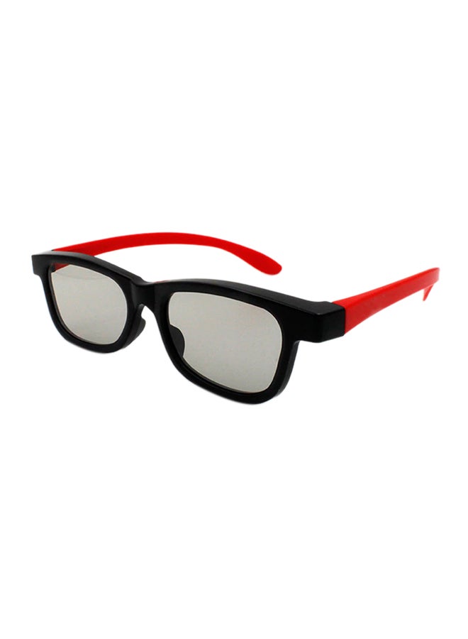 Polarized Passive 3D Stereo Glasses Red/Black/Grey - Image 1