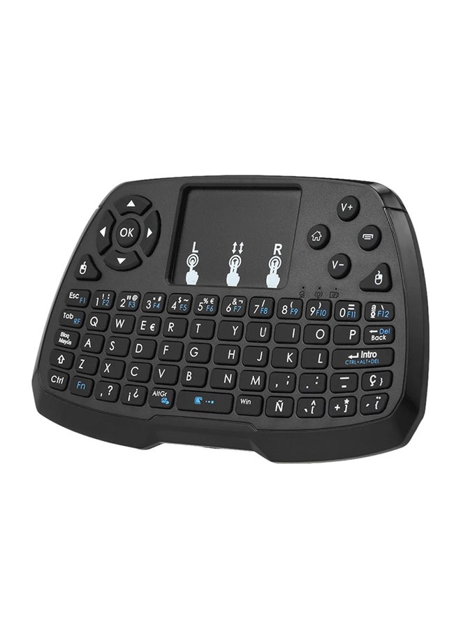 Wireless Smart Remote Control For Smart TV Black - Image 1