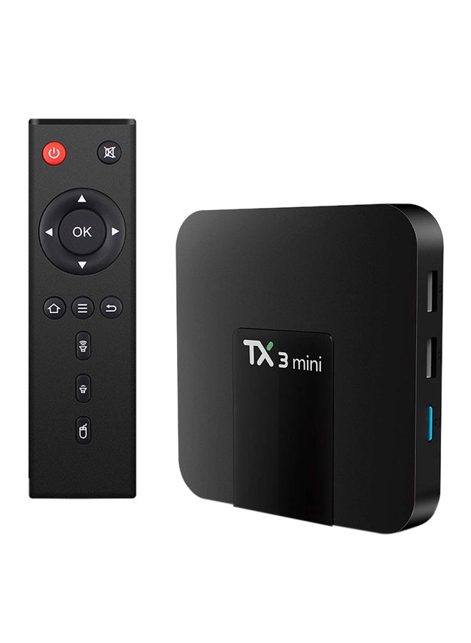 Amlogic Mini Smart Android 7.1 TV Set Top Box V5274EU-8G Black - Image 1