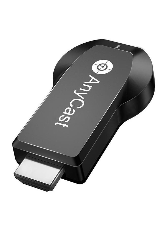AnyCast Dual Band Wi-Fi 4K Display TV Dongle Black  - Image 1