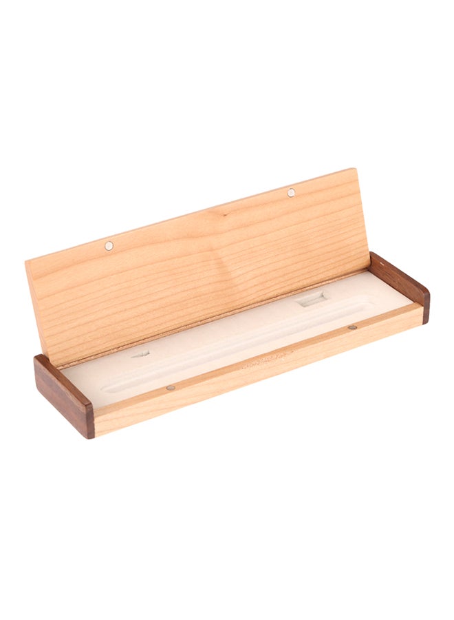 Wooden Pencil Case Holder For Apple iPad Pro Pencil Beige - Image 2