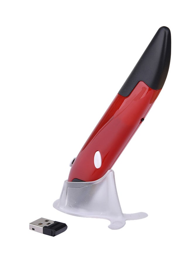 Generic 2.4Ghz USB Wireless Optical Pointing Pen Red  - Image 1