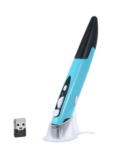 ماركة غير محددة قلم مؤشر بصري USB لاسلكي 2.4 غيغا هيرتز أزرق  - Image 1