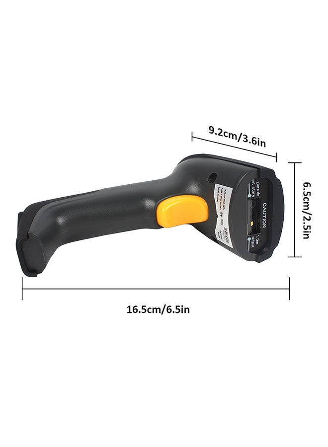 Generic JR650 Wired Barcode Scanner Black  - Image 2
