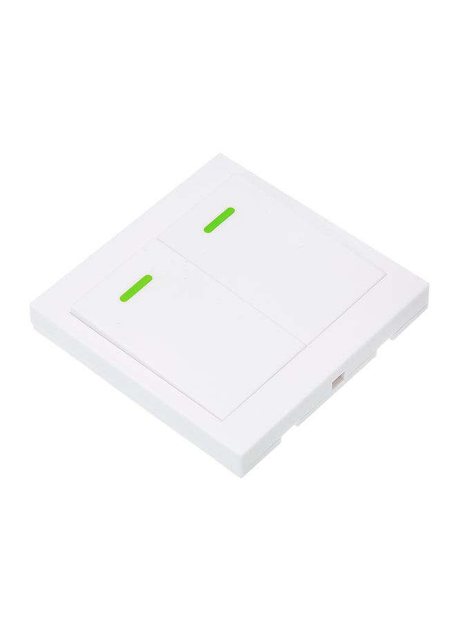 جهاز تحكم عن بُعد بمفتاح إضاءة جداري بأزرار ضاغطة أبيض 0.053كيلوجرام - Image 4