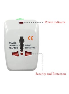All-In-One Universal Adaptor White 0.124kg