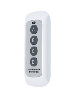 4-Button EV1527 Code Key Remote Control Switch White 0.034kg