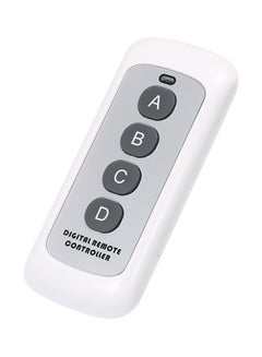 Generic 4-Button EV1527 Code Key Remote Control Switch White 0.034kg  - Image 2