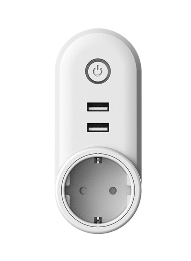 Generic Smart WiFi Plug White 0.166kg  - Image 1