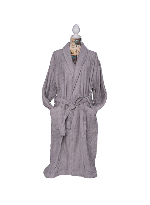 Elegance Bathrobe Grey M