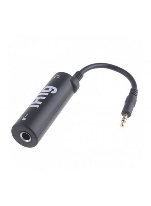 Guitar Plug Interface Adapter For iPad/iPhone Black